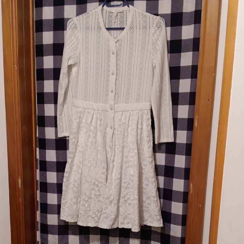 Maje Roxo Lace Long Sleeve Dress